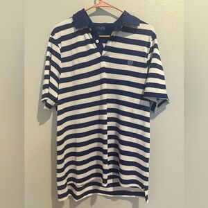 Golf Polo short sleeve Chaps striped